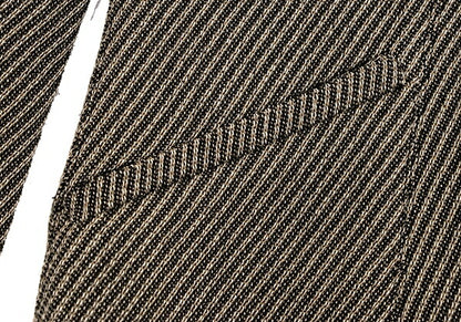 EMPORIO ARMANI Wool Blend Slanted 1-Button Jacket Size 38