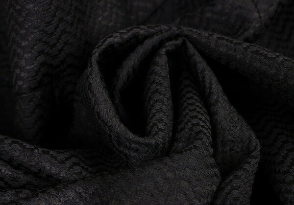 EMPORIO ARMANI Rayon Wool High Waist Pants Black Size 38