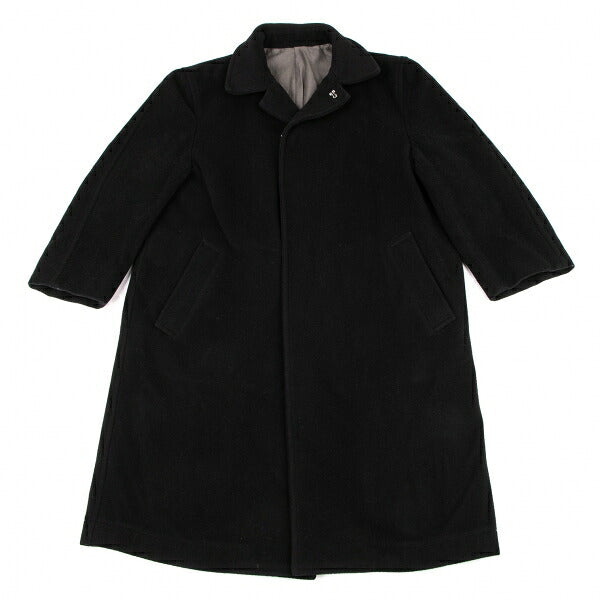COMME des GARCONS 98AW Melton Reversed Coat Black Size M