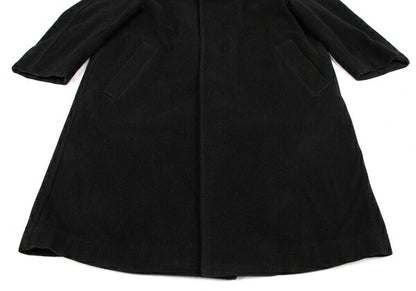 COMME des GARCONS 98AW Melton Reversed Coat Black Size M