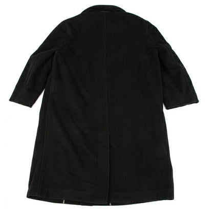 COMME des GARCONS 98AW Melton Reversed Coat Black Size M
