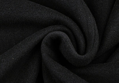 COMME des GARCONS 98AW Melton Reversed Coat Black Size M