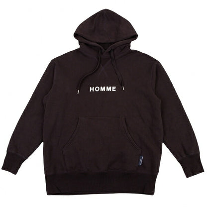 COMME des GARCONS HOMME Red Cotton Front Logo Hoodie Size S
