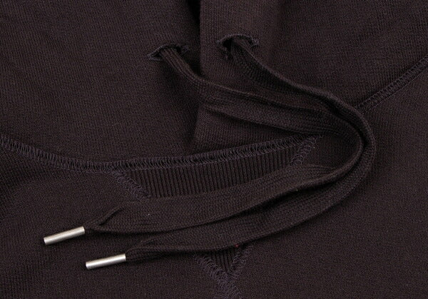 COMME des GARCONS HOMME Red Cotton Front Logo Hoodie Size S