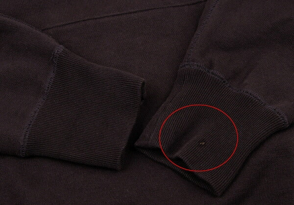 COMME des GARCONS HOMME Red Cotton Front Logo Hoodie Size S