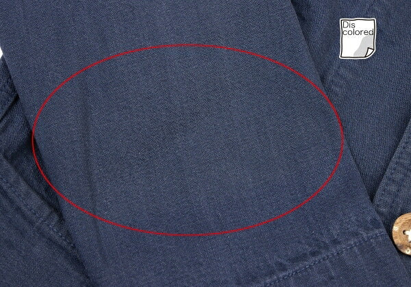 45rpm R umii Indigo Dye Shawl Collar Jacket Blue Size 2