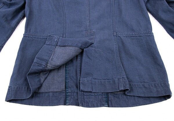 45rpm R umii Indigo Dye Shawl Collar Jacket Blue Size 2