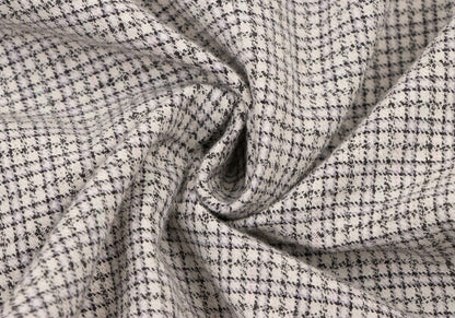 45rpm 45R Cotton Stand Collar Check Jacket White Size 2