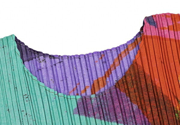 PLEATS PLEASE 20AW Graphic Print Tank Top Multi Size 3
