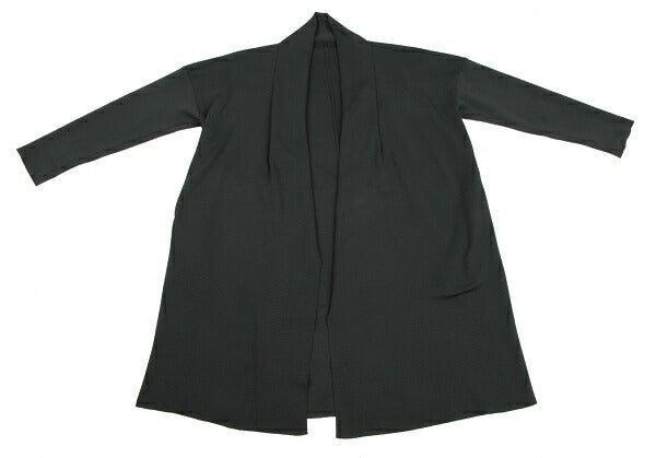 PLEATS PLEASE 18AW Shawl Collar Long Cardigan Green Size 3