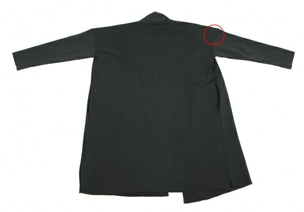 PLEATS PLEASE 18AW Shawl Collar Long Cardigan Green Size 3