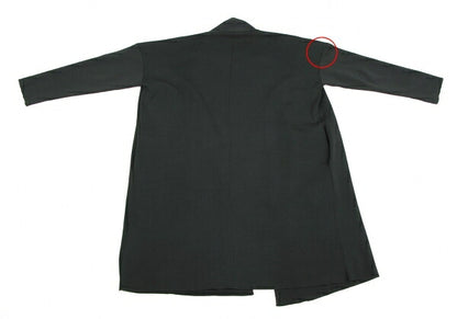 PLEATS PLEASE 18AW Shawl Collar Long Cardigan Green Size 3