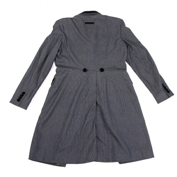 Jean Paul GAULTIER CLASSIQUE Velour Long Jacket Size 42