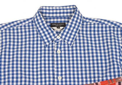 COMME des GARCONS HOMME PLUS Patch Pocket Shirt Blue Size XS