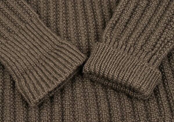 Maison Martin Margiela Wool V-Neck Sweater Brown Size S