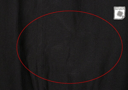 BALENCIAGA Silk Pocket Design High Neck Blouse Black Size 36