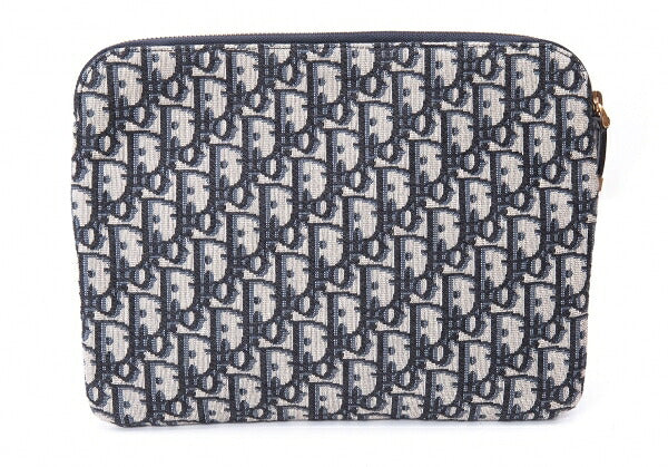Christian Dior Trotter Canvas Bag Navy