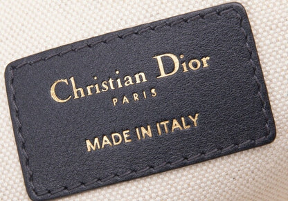 Christian Dior Trotter Canvas Bag Navy