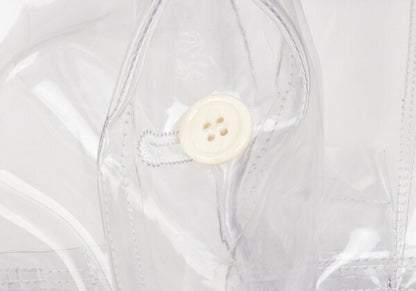COMME des GARCONSNOIR Print PVC Jacket Clear Size M
