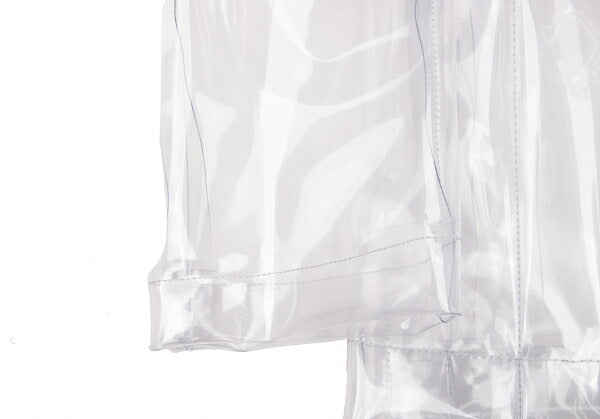 COMME des GARCONSNOIR Print PVC Jacket Clear Size M