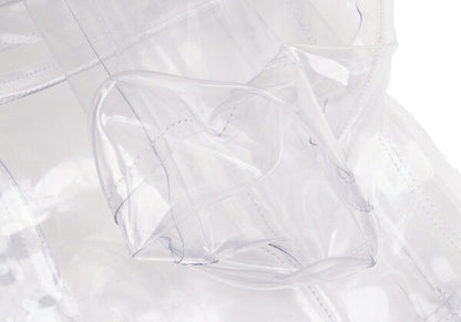 COMME des GARCONSNOIR Print PVC Jacket Clear Size M