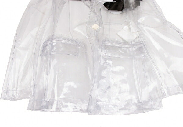 COMME des GARCONSNOIR Print PVC Jacket Clear Size M