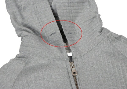PLEATS PLEASE Soft Pleats Zip-Up Hoodie Gray Size 3