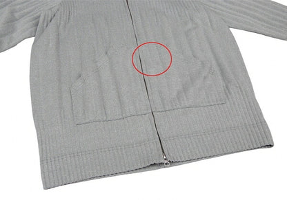PLEATS PLEASE Soft Pleats Zip-Up Hoodie Gray Size 3