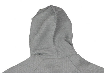 PLEATS PLEASE Soft Pleats Zip-Up Hoodie Gray Size 3