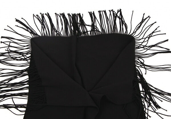 ISSEY MIYAKE FETE A-POC INSIDE Fringe Top Black Size 2