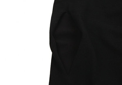 ISSEY MIYAKE FETE A-POC INSIDE Fringe Top Black Size 2
