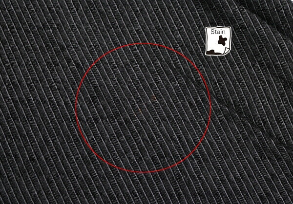 Jean Paul GAULTIER Slanted Pinstripe Shirt Charcoal Size 50