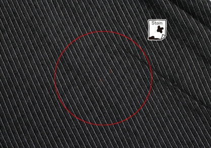 Jean Paul GAULTIER Slanted Pinstripe Shirt Charcoal Size 50