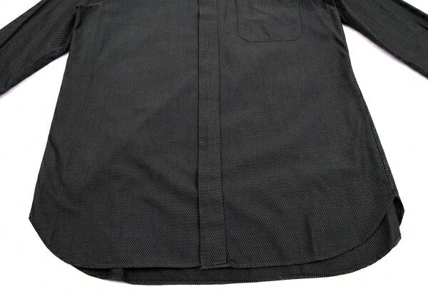 Jean Paul GAULTIER Slanted Pinstripe Shirt Charcoal Size 50