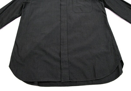 Jean Paul GAULTIER Slanted Pinstripe Shirt Charcoal Size 50