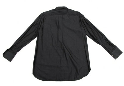 Jean Paul GAULTIER Slanted Pinstripe Shirt Charcoal Size 50