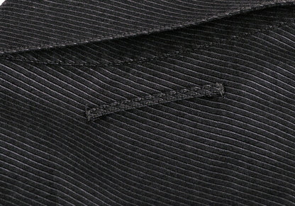 Jean Paul GAULTIER Slanted Pinstripe Shirt Charcoal Size 50