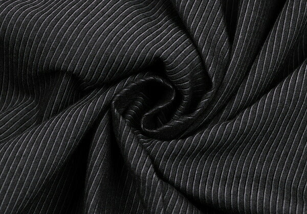 Jean Paul GAULTIER Slanted Pinstripe Shirt Charcoal Size 50