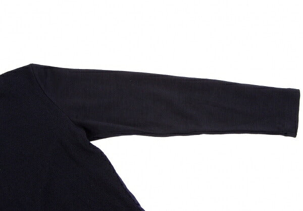tricot COMME des GARCONS Mixed Material Sweater Navy Size M