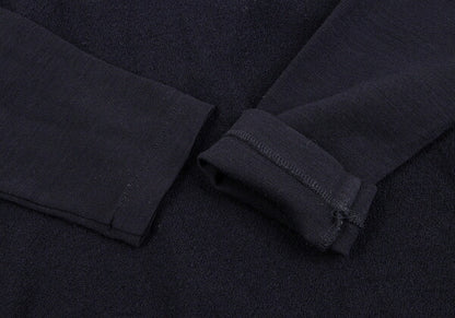 tricot COMME des GARCONS Mixed Material Sweater Navy Size M