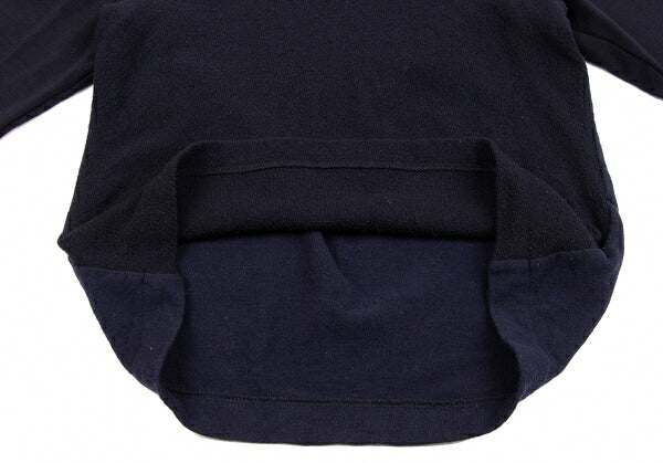tricot COMME des GARCONS Mixed Material Sweater Navy Size M