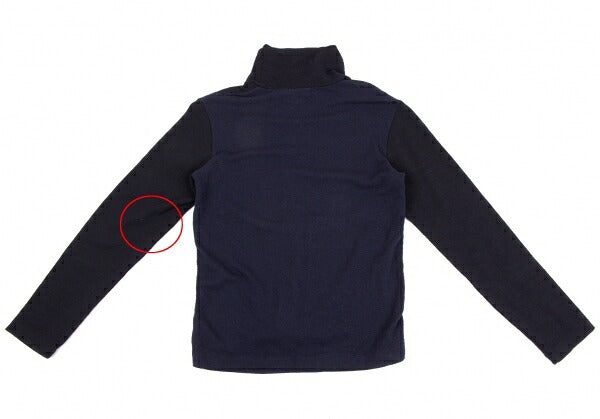 tricot COMME des GARCONS Mixed Material Sweater Navy Size M