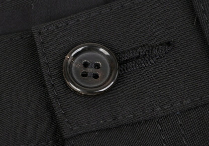 tricot COMME des GARCONS Wool Gabardine Skirt Black Size M