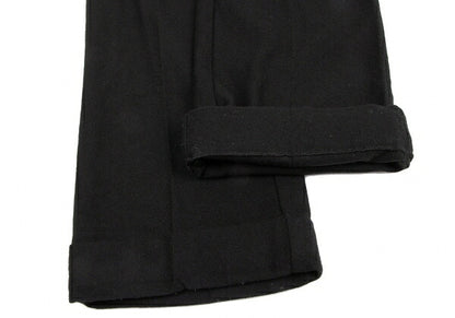 COMME des GARCONS Garment Dyed Wool Wide Pants Black Size M
