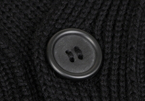 GAULTIER Black Wool Zip Design Cardigan Size M