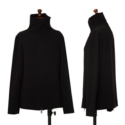 Jean Paul GAULTIER FEMME Layered Zip Jacket Black Size 40