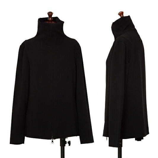 Jean Paul GAULTIER FEMME Layered Zip Jacket Black Size 40