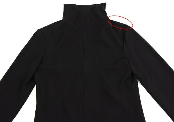 Jean Paul GAULTIER FEMME Layered Zip Jacket Black Size 40