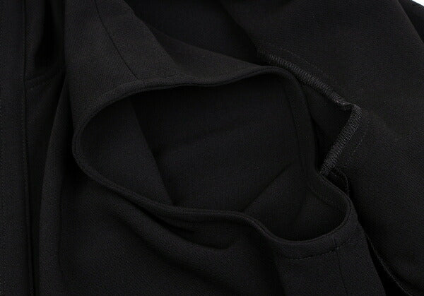 Jean Paul GAULTIER FEMME Layered Zip Jacket Black Size 40