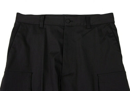 Jean Paul GAULTIER CLASSIQUE Poly Nylon Pants Black Size 48